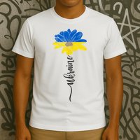 Support Ukraine Sunflower T-Shirt