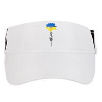 Support Ukraine Sunflower Adult Drive Performance Visor
