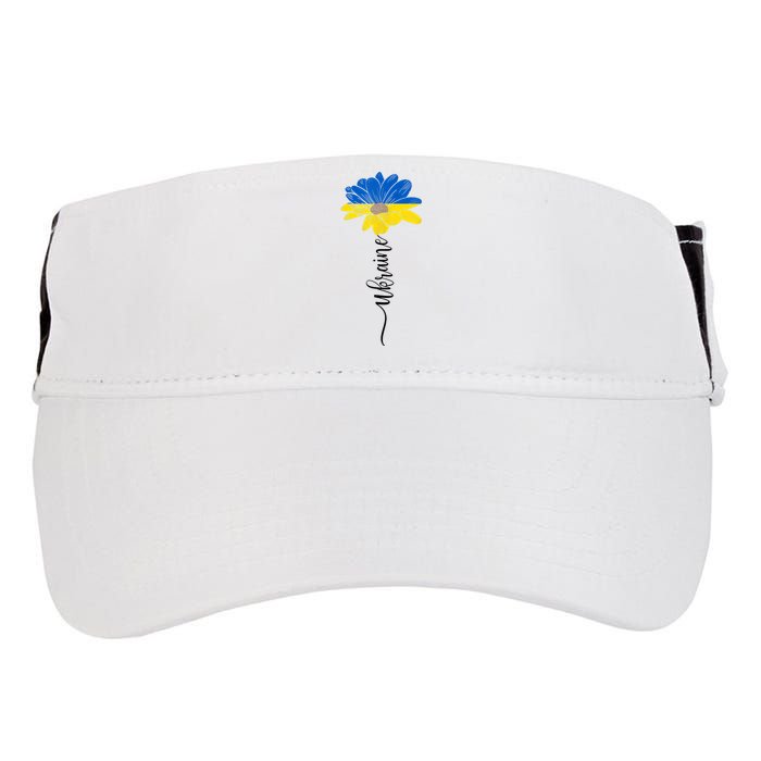 Support Ukraine Sunflower Adult Drive Performance Visor