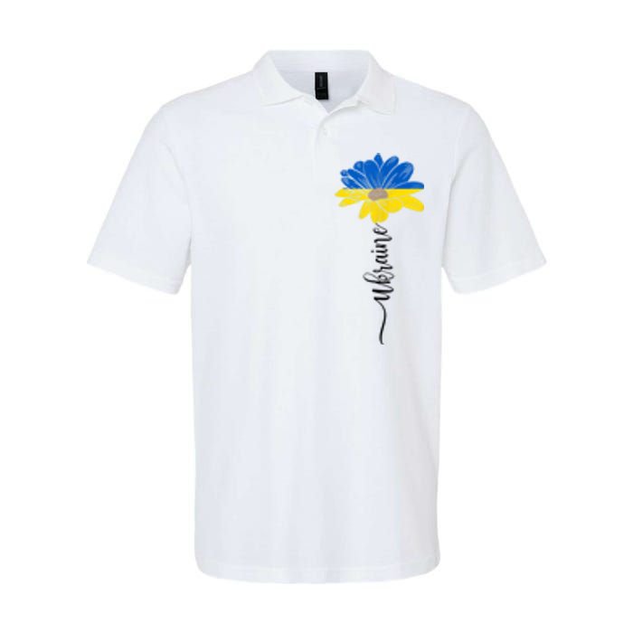 Support Ukraine Sunflower Softstyle Adult Sport Polo