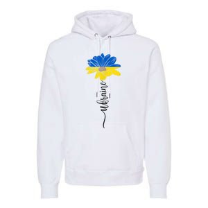 Support Ukraine Sunflower Premium Hoodie