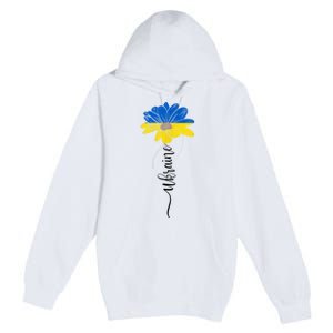 Support Ukraine Sunflower Premium Pullover Hoodie