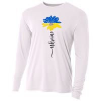 Support Ukraine Sunflower Cooling Performance Long Sleeve Crew