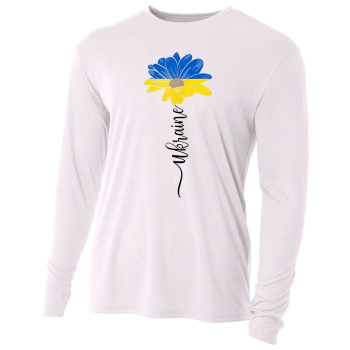 Support Ukraine Sunflower Cooling Performance Long Sleeve Crew