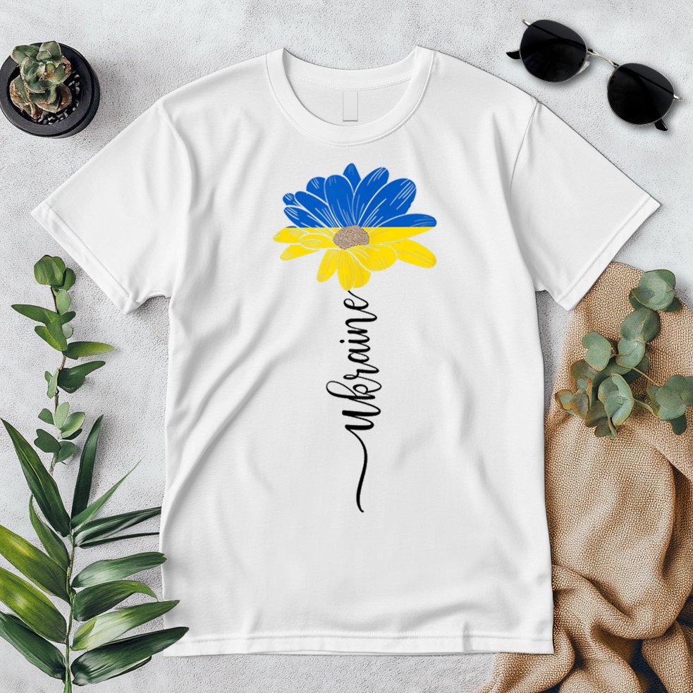 Support Ukraine Sunflower Premium T-Shirt