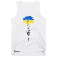 Support Ukraine Sunflower Tank Top