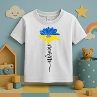 Support Ukraine Sunflower Toddler T-Shirt