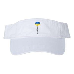 Support Ukraine Sunflower Valucap Bio-Washed Visor