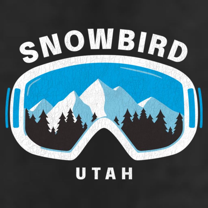 Snowbird Utah Ski Snowboard Goggles Snow Mountain Beanie