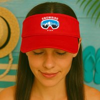 Snowbird Utah Ski Snowboard Goggles Snow Mountain Visor