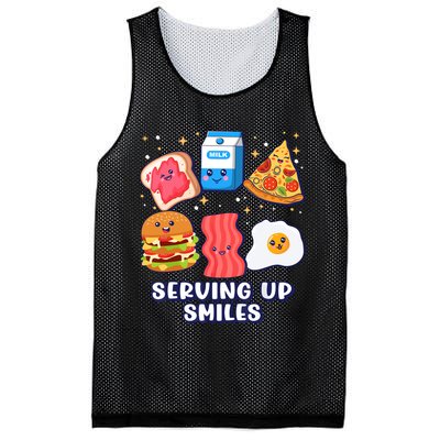 Serving Up Smiles Lunch Lady Mesh Reversible Basketball Jersey Tank
