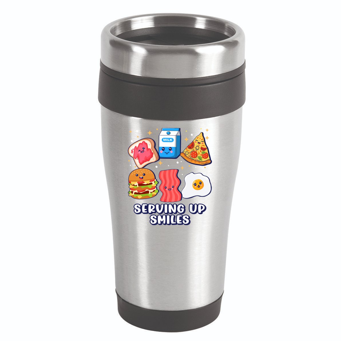 Serving Up Smiles Lunch Lady 16oz Travel Tumbler