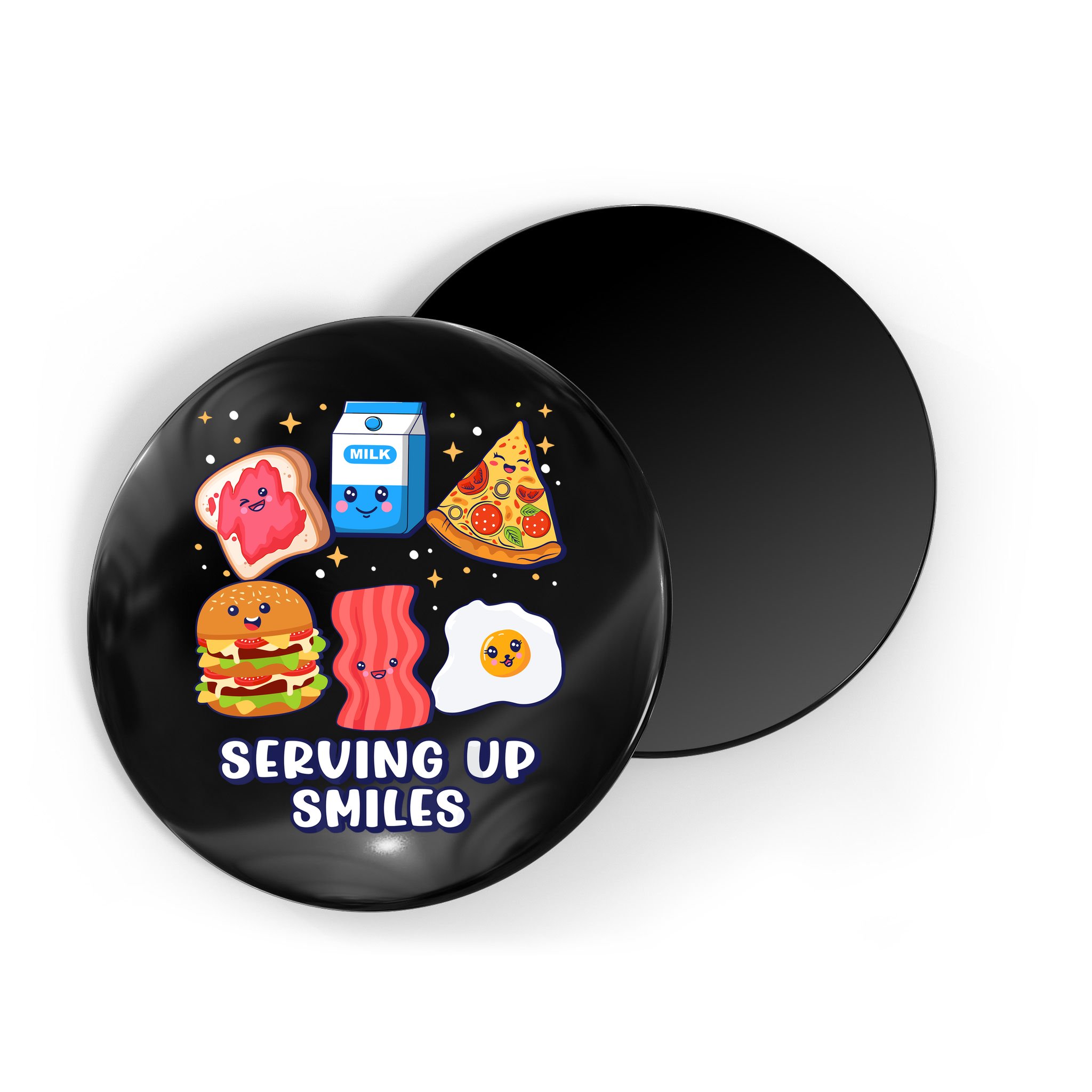 Serving Up Smiles Lunch Lady Magnet