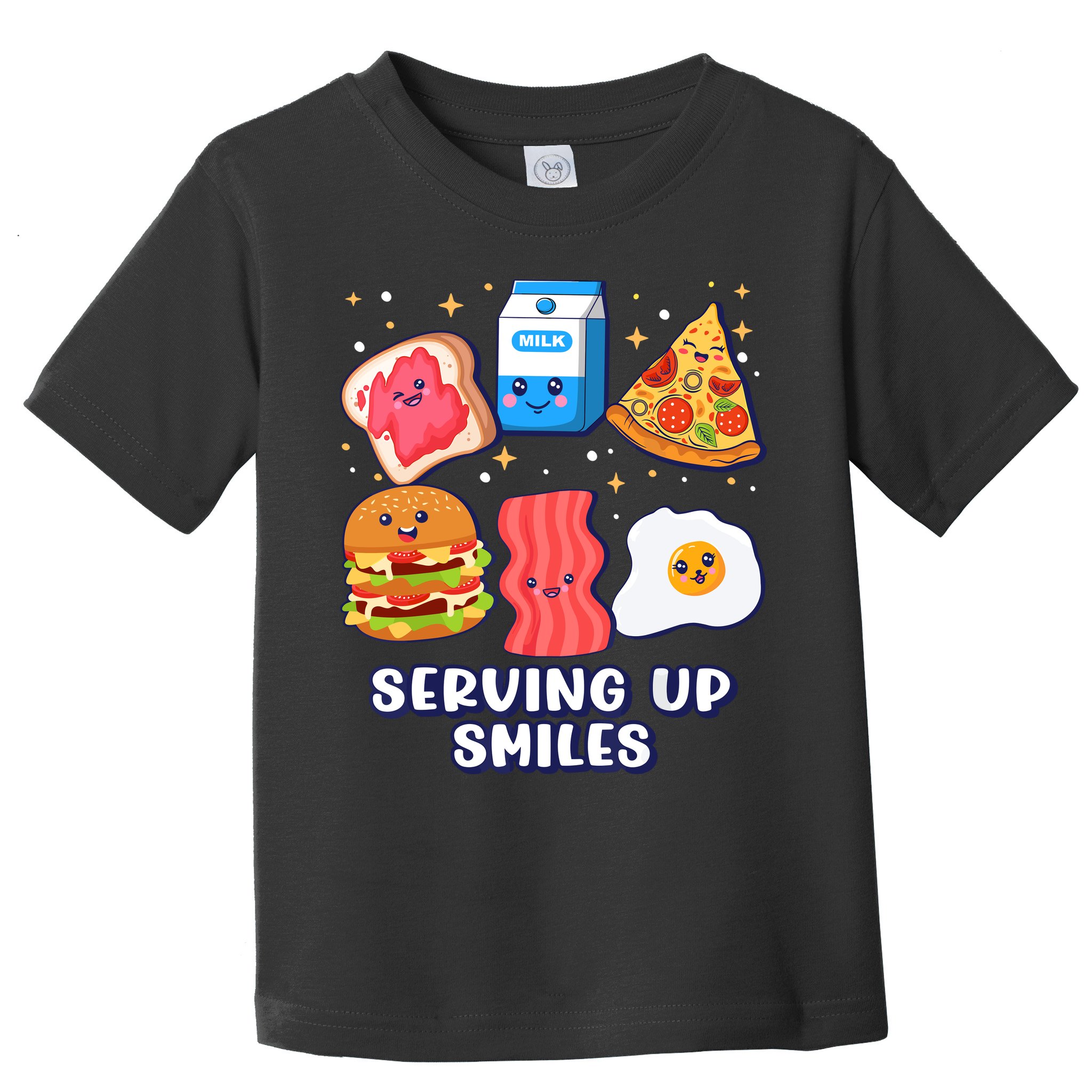 Serving Up Smiles Lunch Lady Toddler T-Shirt