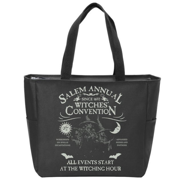 Salem University Sweater Salem Massachusetts Zip Tote Bag