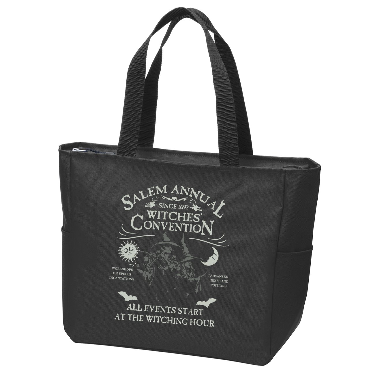 Salem University Sweater Salem Massachusetts Zip Tote Bag