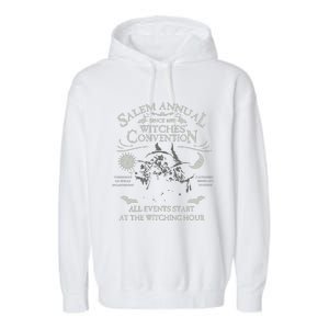 Salem University Sweater Salem Massachusetts Garment-Dyed Fleece Hoodie