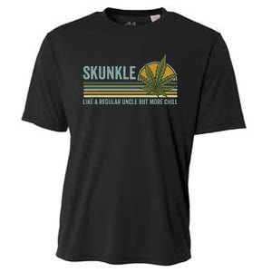 Skunkle Uncle Smokes Weed Like Regular Uncle But More Chill Cooling Performance Crew T-Shirt