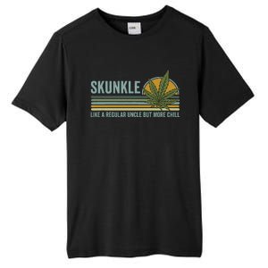 Skunkle Uncle Smokes Weed Like Regular Uncle But More Chill Tall Fusion ChromaSoft Performance T-Shirt