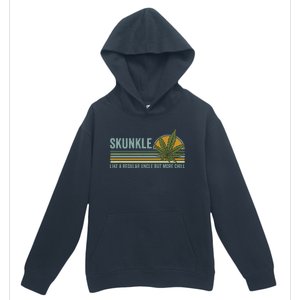 Skunkle Uncle Smokes Weed Like Regular Uncle But More Chill Urban Pullover Hoodie