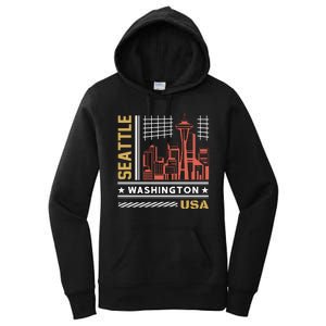 Seattle Usa Women's Pullover Hoodie