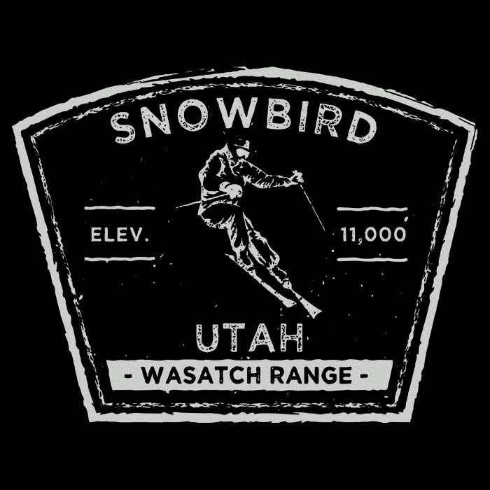 Snowbird Utah Snow Skiing Apron
