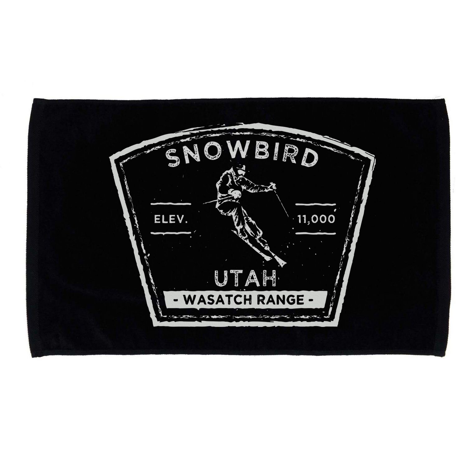 Snowbird Utah Snow Skiing Microfiber Hand Towel
