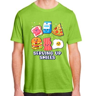 Serving Up Smiles Lunch Lady Adult ChromaSoft Performance T-Shirt