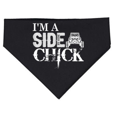 Sxs Utv Side Chick Wit & Charm USA-Made Doggie Bandana