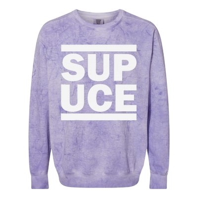 Sup Uce Samoan Design Colorblast Crewneck Sweatshirt