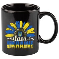 Slava Ukraine 11oz C Handle Ceramic Mug