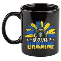 Slava Ukraine 11oz C Handle Ceramic Mug