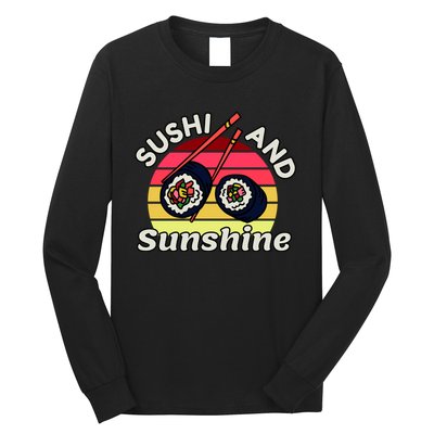 Sushi and Sunshine Long Sleeve Shirt