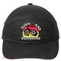 Sushi and Sunshine 7-Panel Snapback Hat