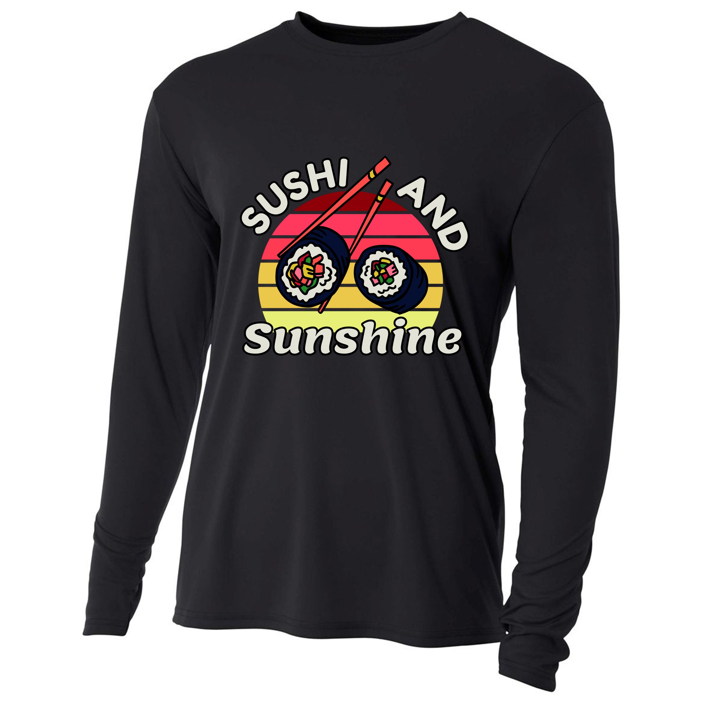 Sushi and Sunshine Cooling Performance Long Sleeve Crew