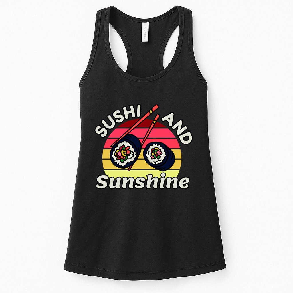 Sushi and Sunshine Womens Tank Top