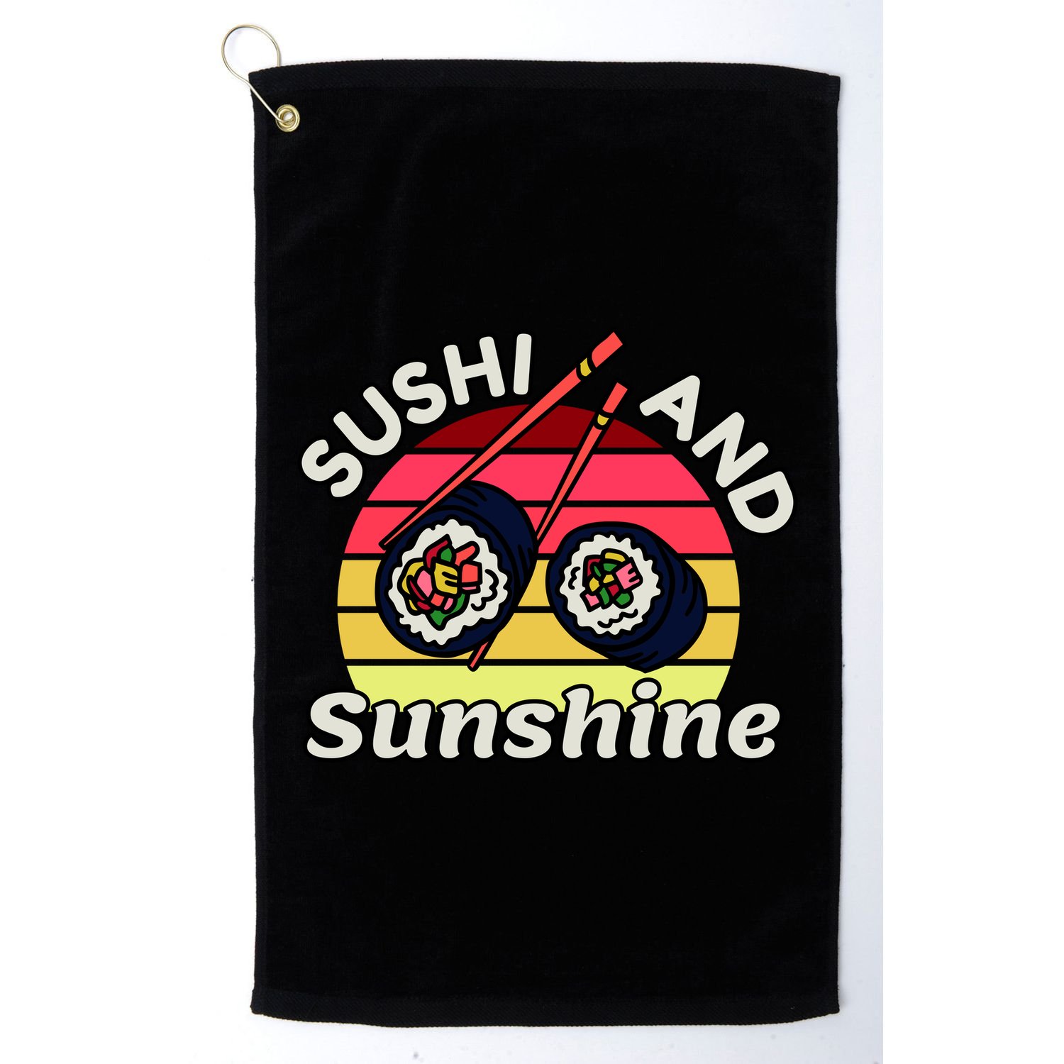 Sushi and Sunshine Golf Towel