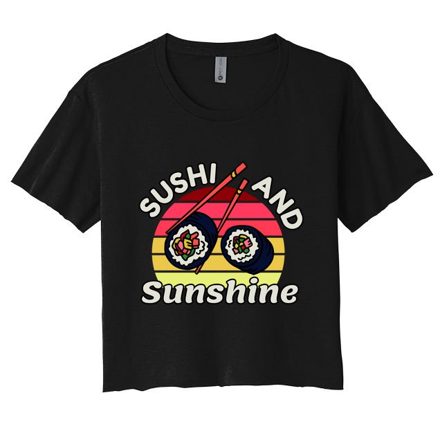 Sushi and Sunshine Crop Top