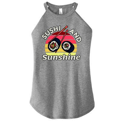 Sushi and Sunshine Women’s Perfect Tri Rocker Tank