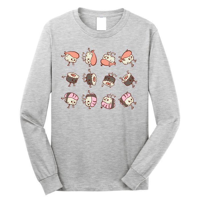 Sushi Rolls Long Sleeve Shirt