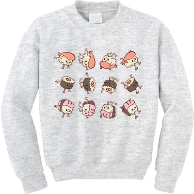 Sushi Rolls Kids Sweatshirt