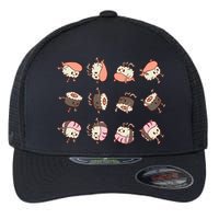 Sushi Rolls Flexfit Unipanel Trucker Cap