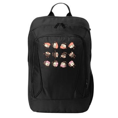 Sushi Rolls City Backpack