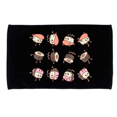 Sushi Rolls Microfiber Hand Towel