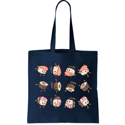 Sushi Rolls Tote Bag