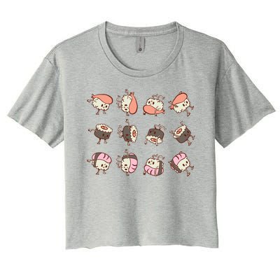 Sushi Rolls Women's Crop Top Tee