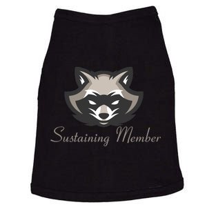 Sustaining Member Funny Raccoon Doggie Tank