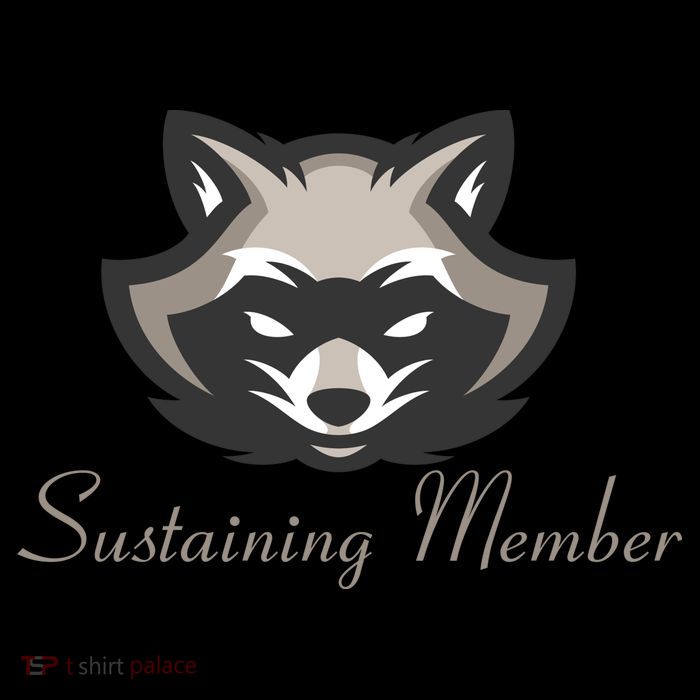 Sustaining Member Funny Raccoon City Backpack