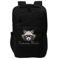 Sustaining Member Funny Raccoon Impact Tech Backpack