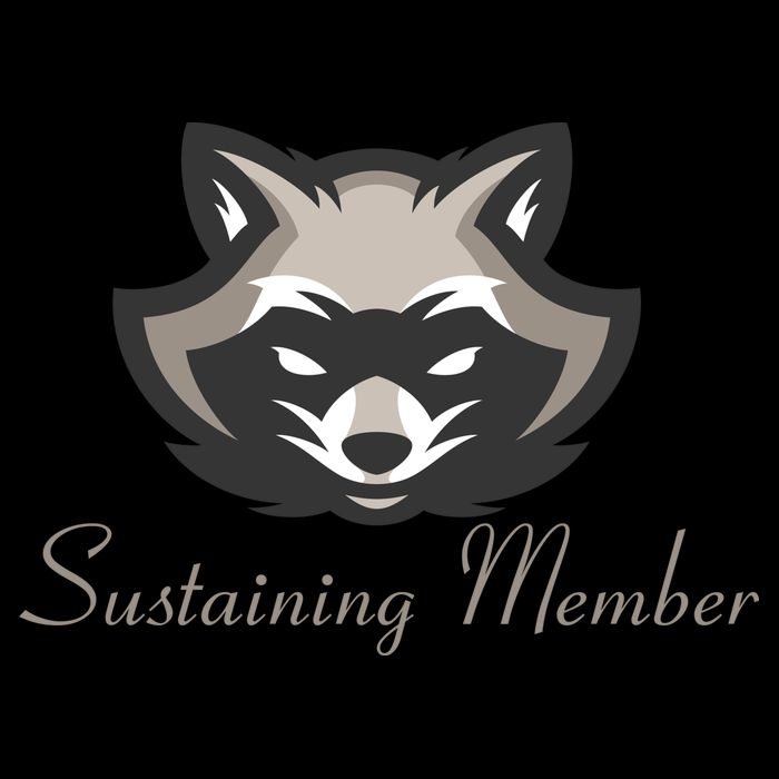 Sustaining Member Funny Raccoon Bucket Hat